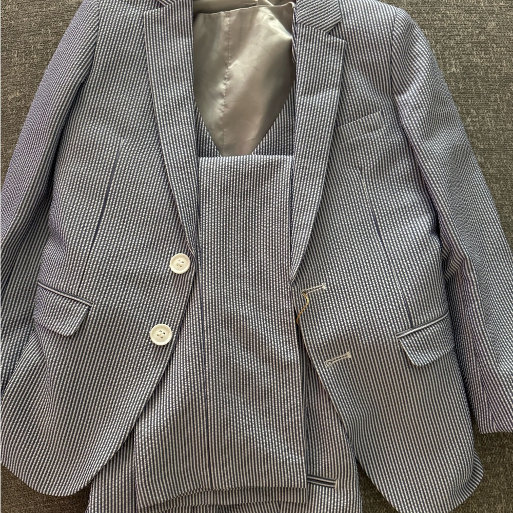 Boy size 7 suit set